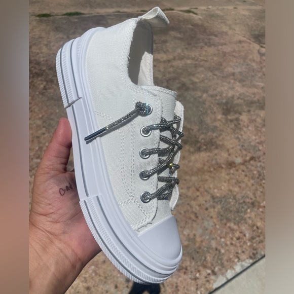 Very G White sneaker silver laces - Picture 6 of 7